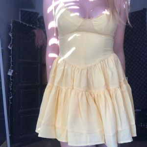 tiger mist yellow dress! 💖💖💖